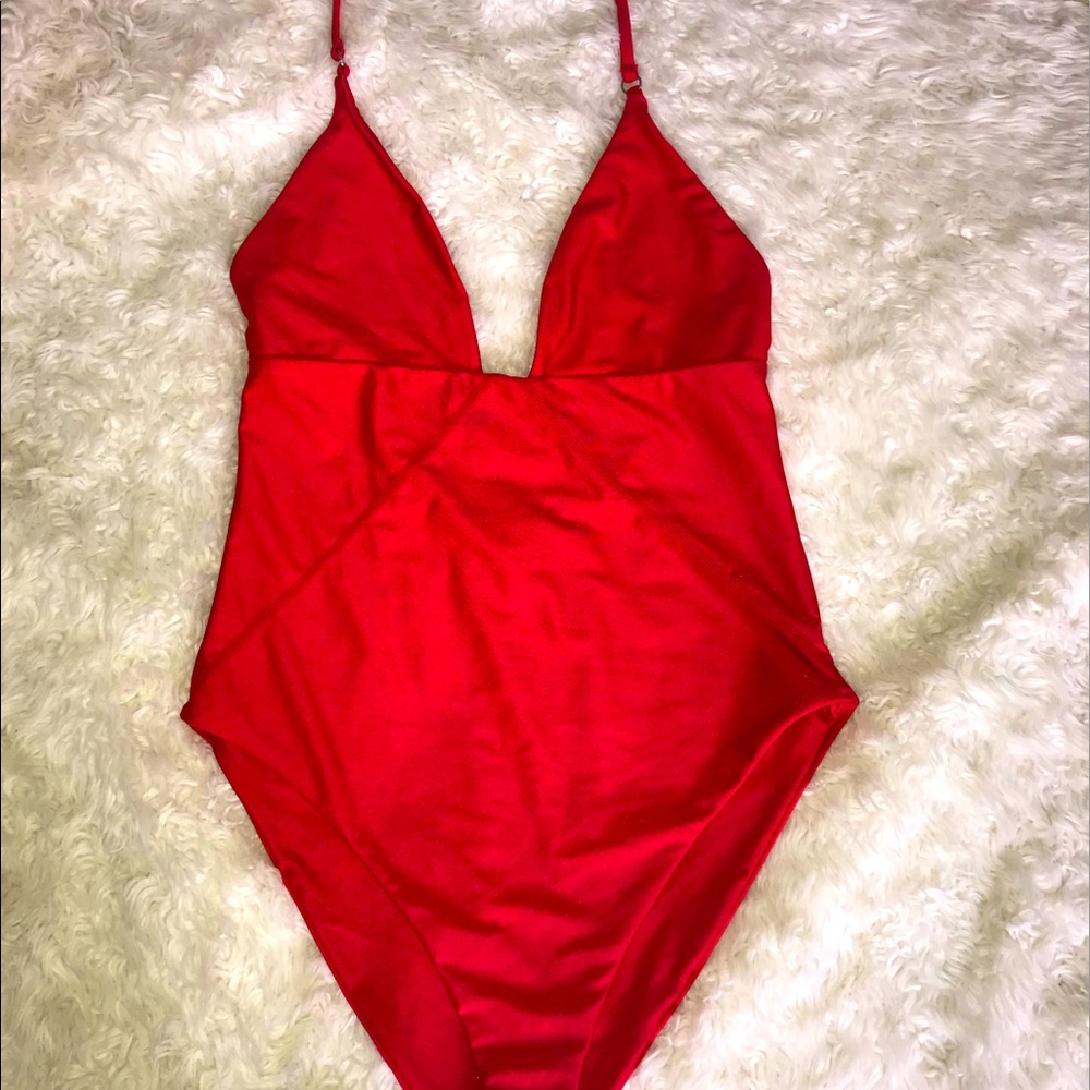 Lovewave swim suit red
